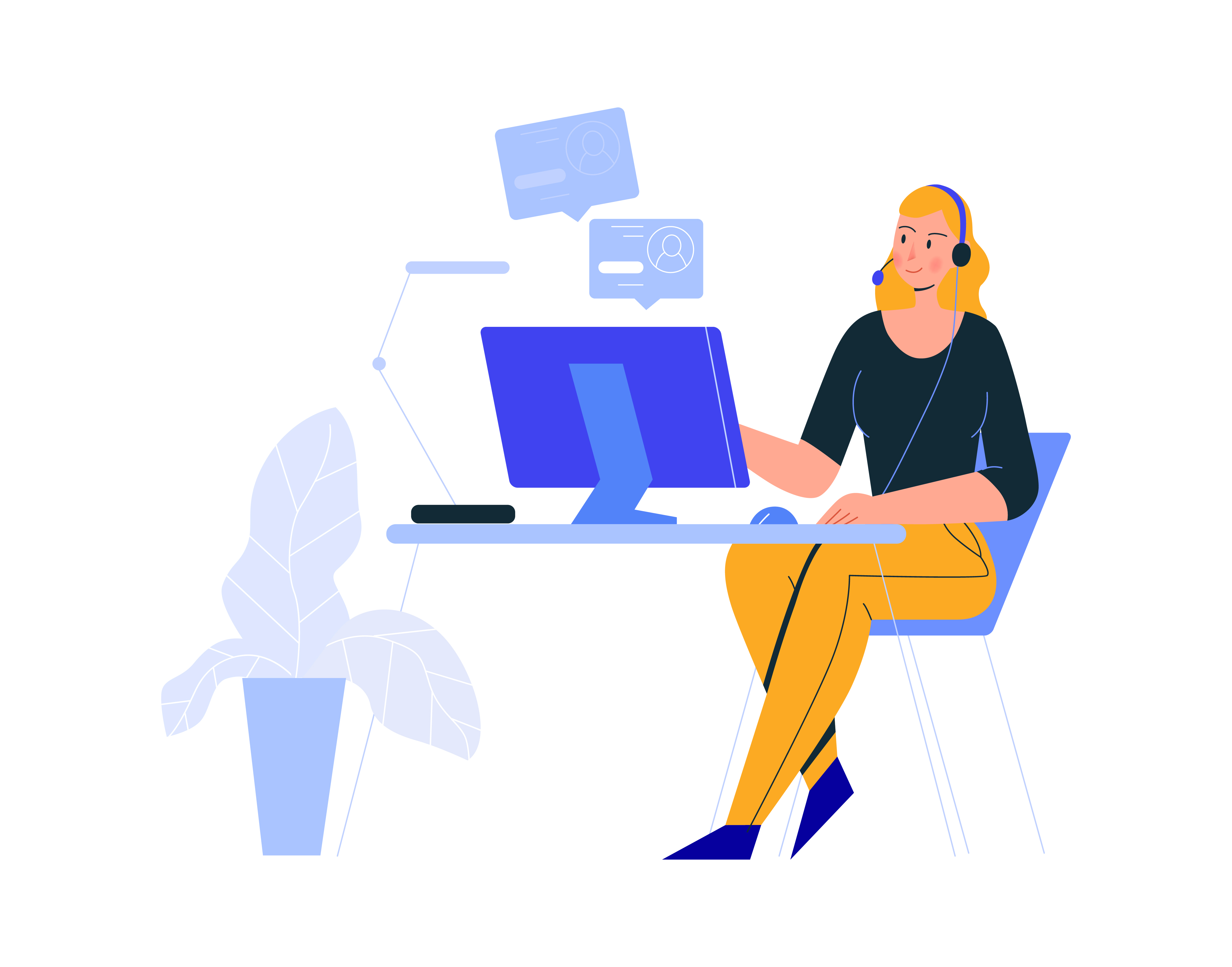 Contact Illustration